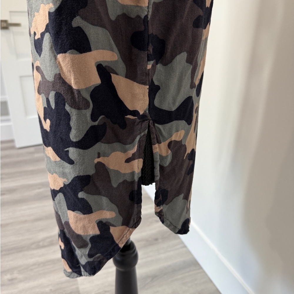H&M Divided Camo Long Button Up View 5
